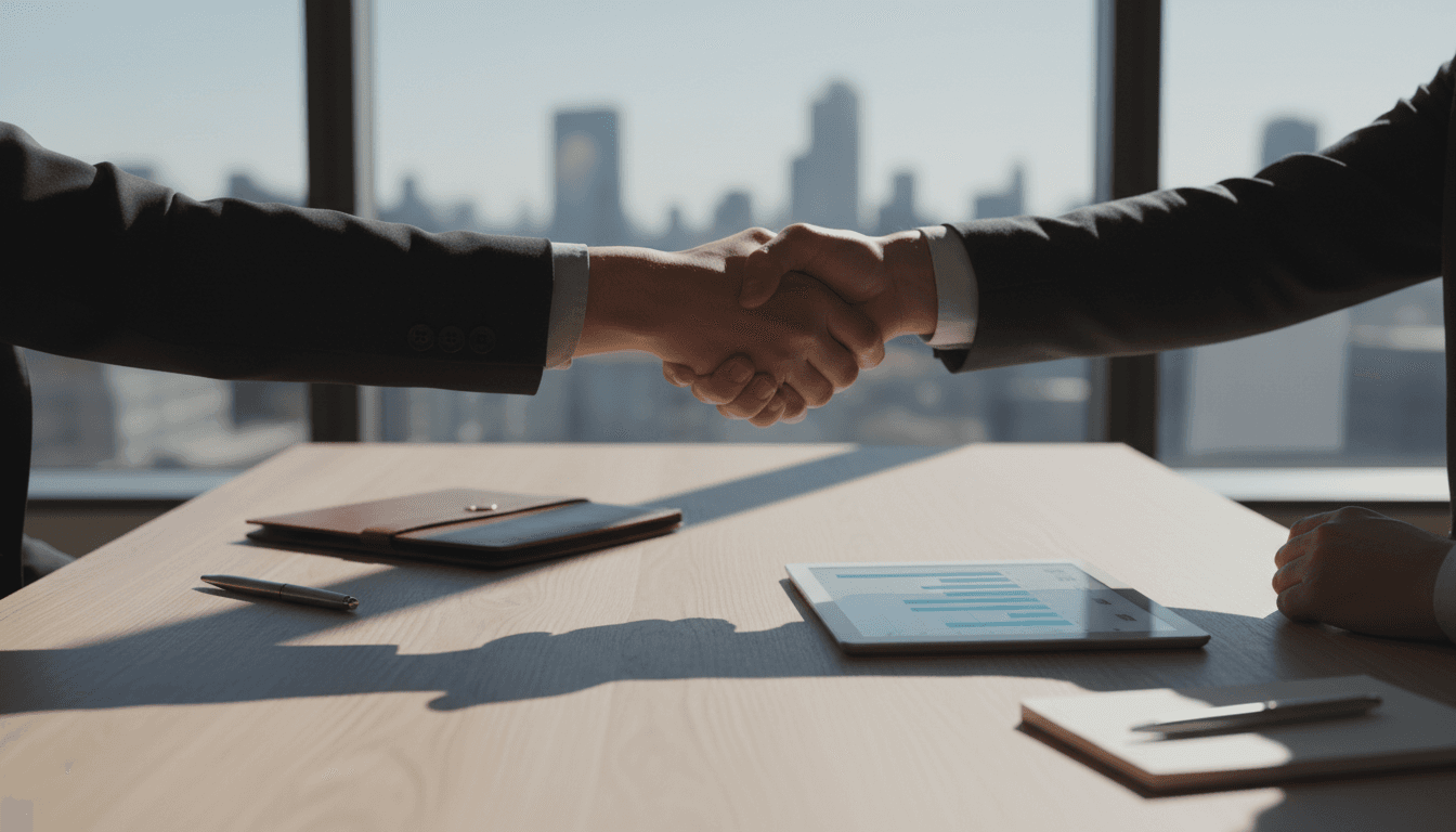 A partnership sealed after a clear plan is set